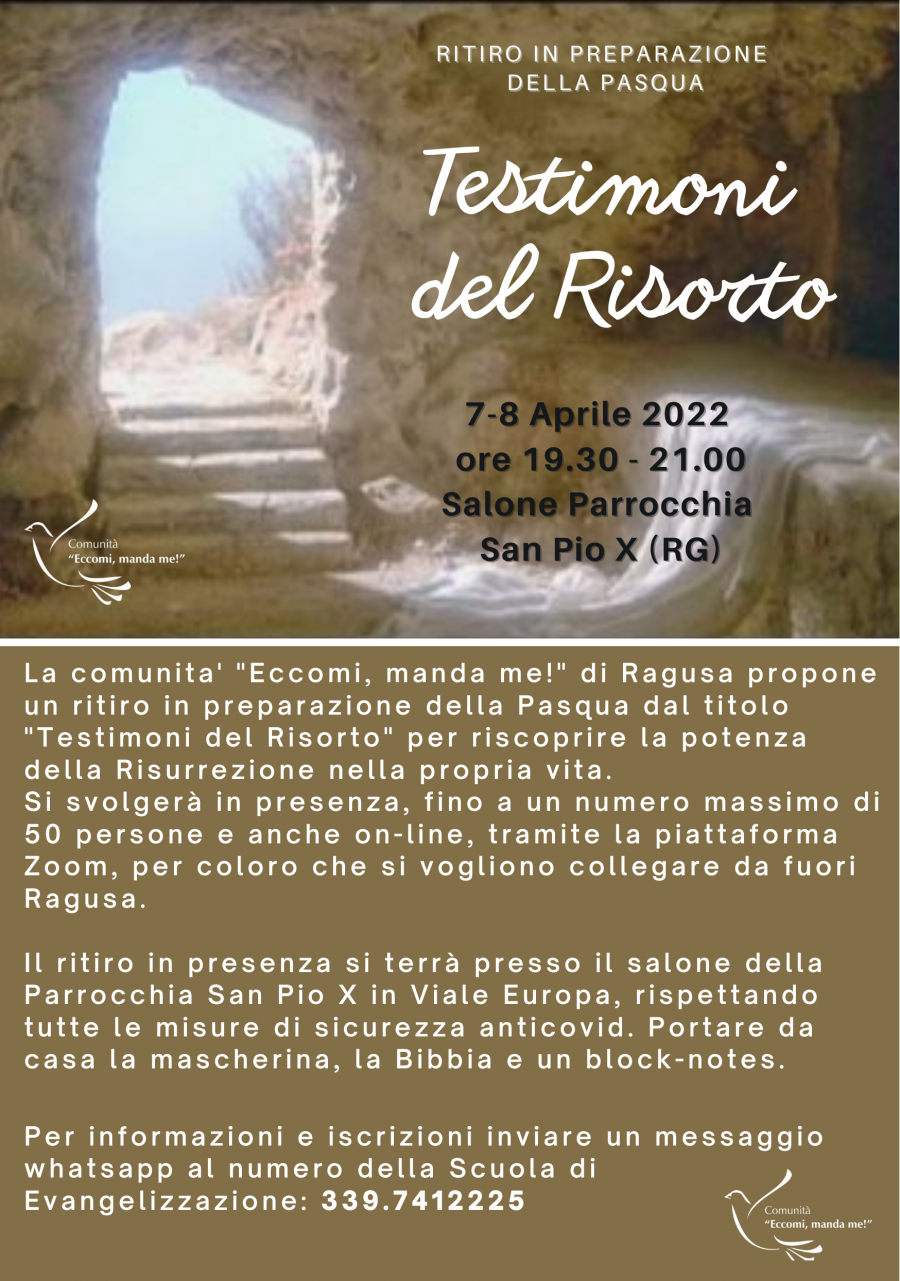 Testimoni del Risorto