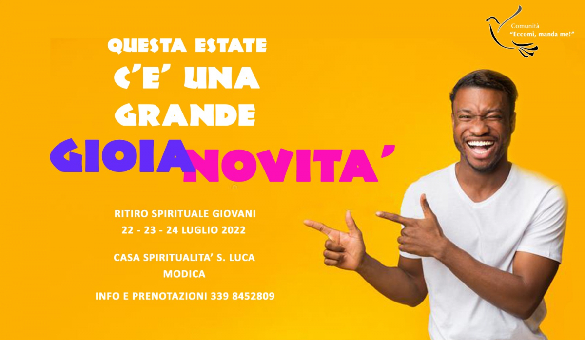 Ritiro Giovani 22-24 Luglio 2022